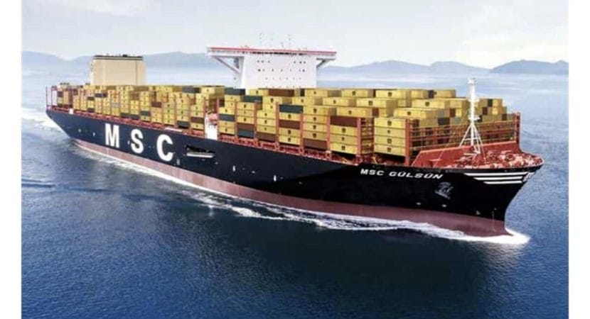 Tecnologia Silverstream System da MSC proporciona redução nos gastos de combustíveis para operar navios, beneficiando o setor portuário