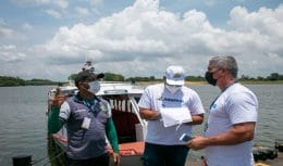 Preocupados com o bem-estar da população, a Arsepam realizou uma visita no Porto de Manaquiri, para vistoriar as embarcações que funcionam como transporte hidroviário