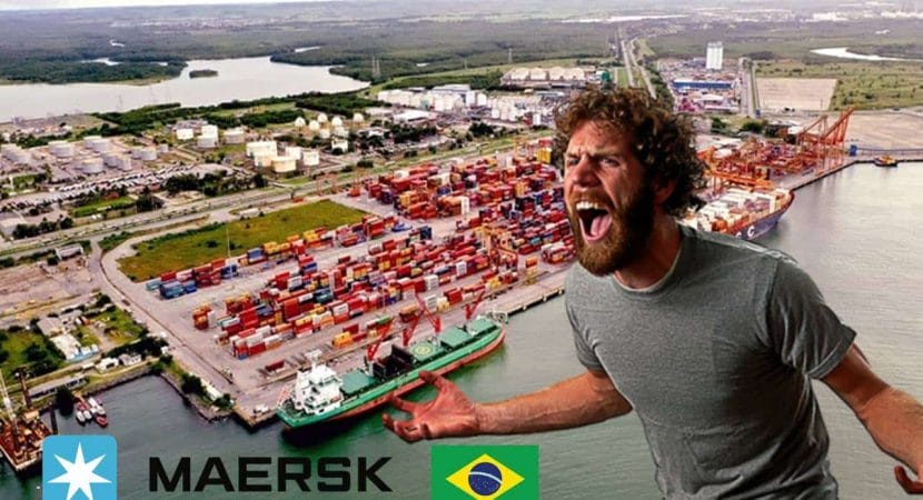 Maersk Porto de Suape Investimento Leilões empregos